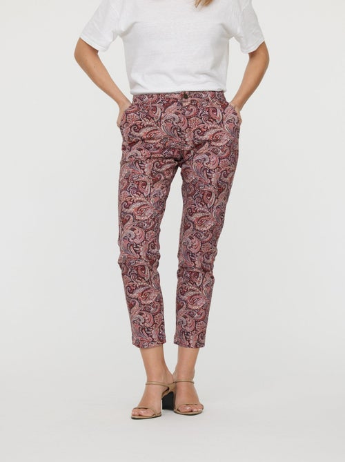 Lee Cooper - Pantalon Jemila Red Brick - Kiabi