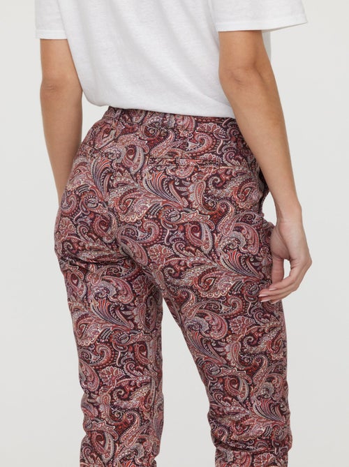 Lee Cooper - Pantalon Jemila Red Brick - Kiabi