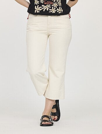 Lee Cooper - Pantalon JEMMA Écru
