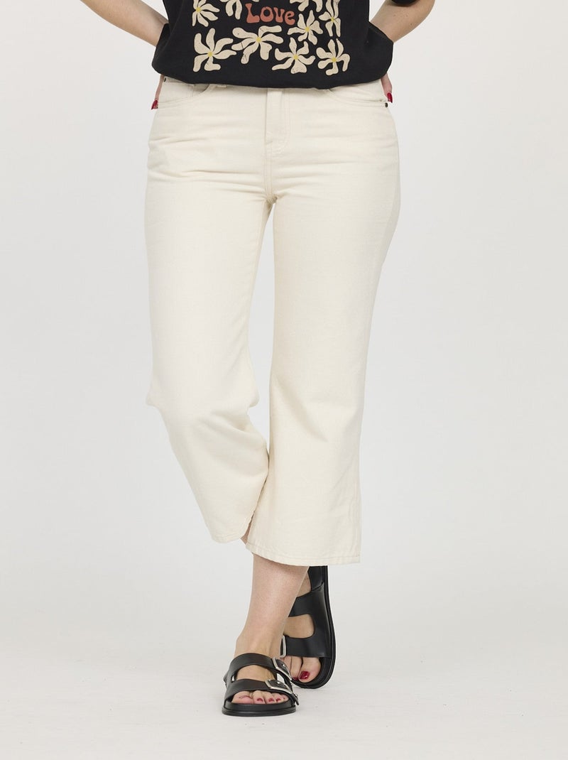 Lee Cooper - Pantalon JEMMA Écru Ivoire - Kiabi
