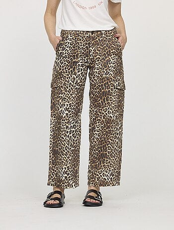 Lee Cooper - Pantalon JERRY Léopard
