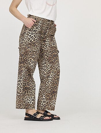 Lee Cooper - Pantalon JERRY Léopard