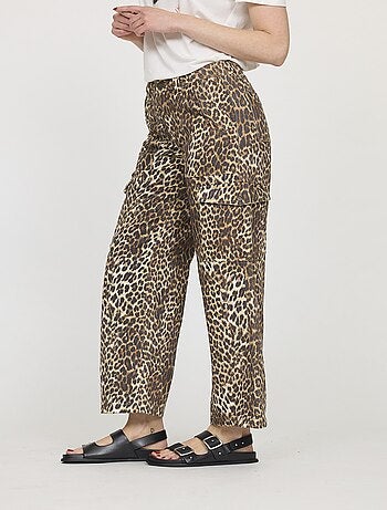 Lee Cooper - Pantalon JERRY Léopard