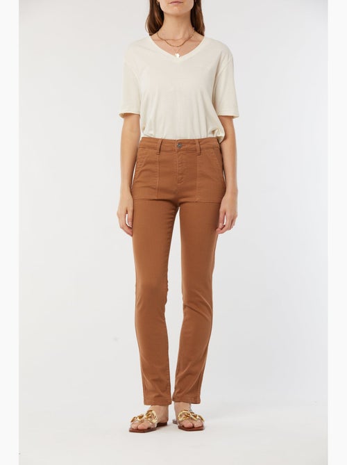 Lee Cooper - Pantalon JILO Argile Beige - L32 - Kiabi