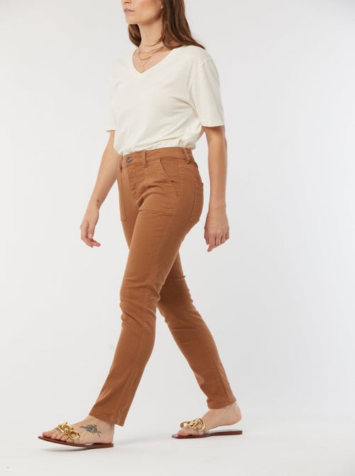 Lee Cooper - Pantalon JILO Argile Beige - L32 - Kiabi