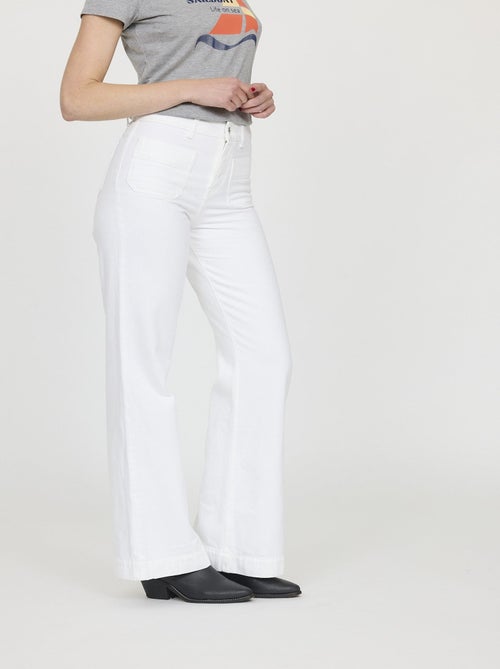 Lee Cooper - Pantalon JOAN Blanc - Kiabi