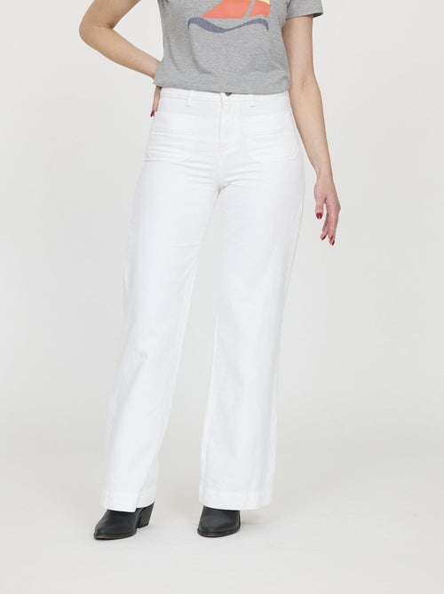 Lee Cooper - Pantalon JOAN Blanc - Kiabi