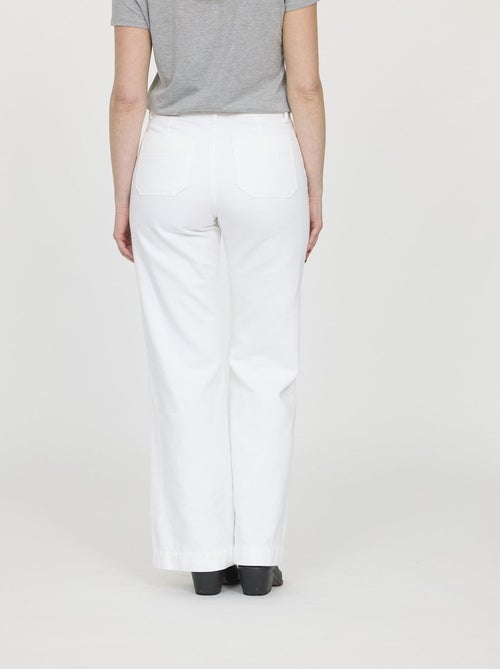 Lee Cooper - Pantalon JOAN Blanc - Kiabi