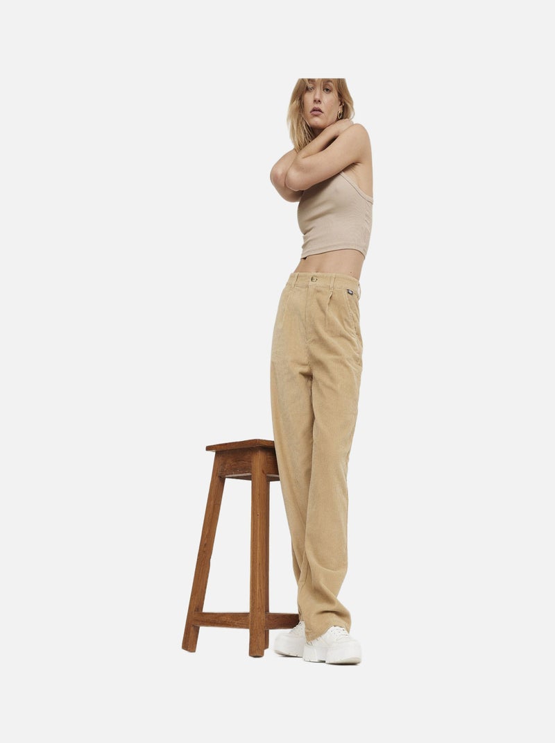 Lee Cooper - Pantalon JOLINA Argile Beige Beige argile - Kiabi