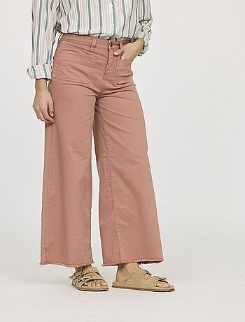 Lee Cooper - Pantalon JOULIA Écru