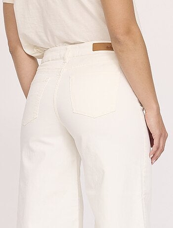 Lee Cooper - Pantalon JOULIA Écru