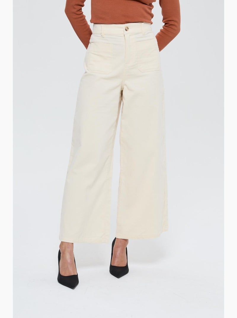 Lee Cooper - Pantalon JOULIA Ivoire Blanc - Kiabi