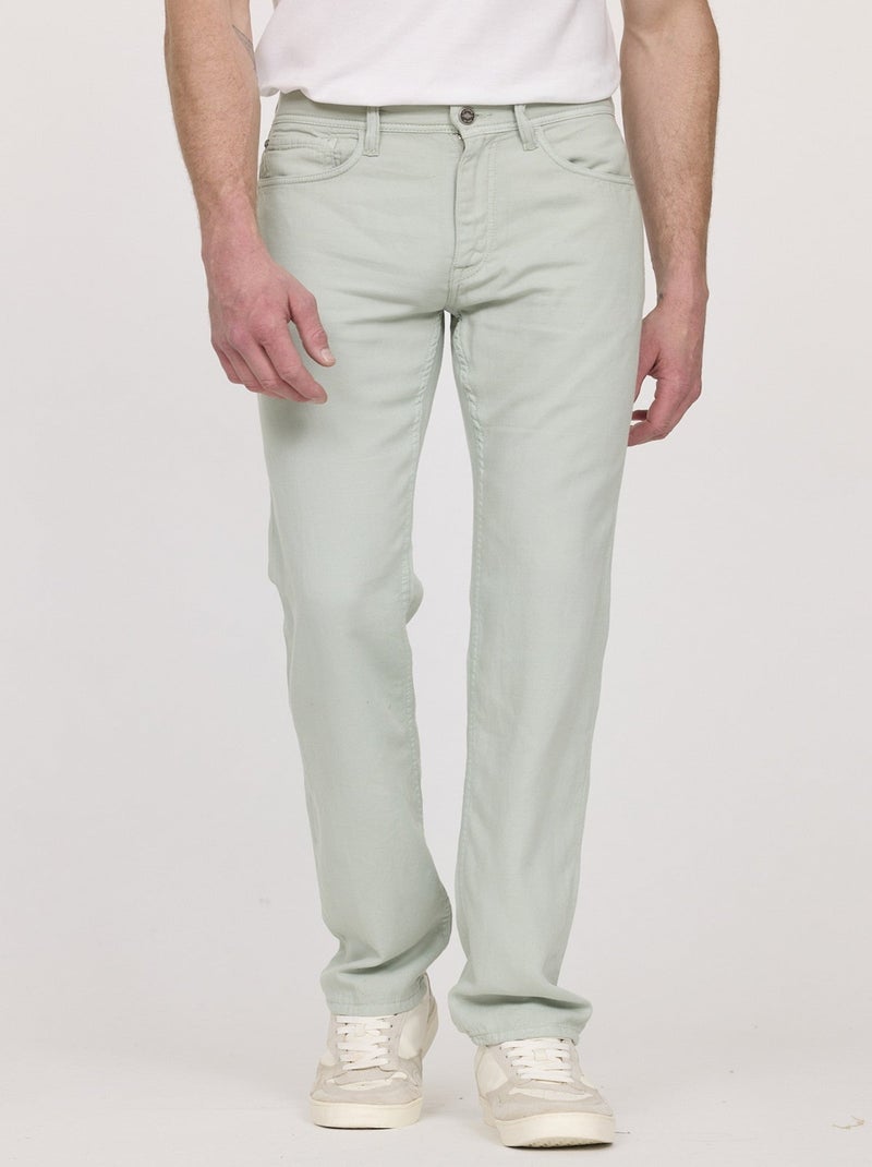 Lee Cooper - Pantalon LC122 Green stoned Vert - Kiabi