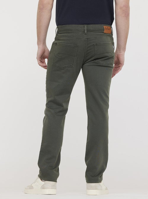Lee Cooper - Pantalon LC122 Kaki Olive - L34 - Kiabi