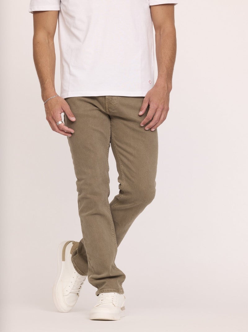 Lee Cooper - Pantalon LC122 Olive foncée Vert - Kiabi