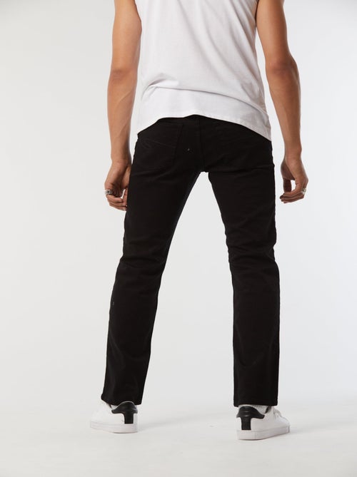 Lee Cooper - Pantalon LC122ZP Stay Black L34 - Kiabi