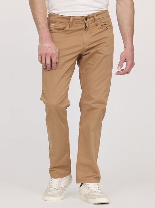 Lee Cooper - Pantalon LC126 Camel - L34 - Kiabi