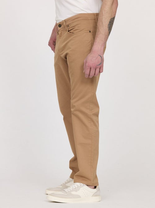 Lee Cooper - Pantalon LC126 Camel - L34 - Kiabi