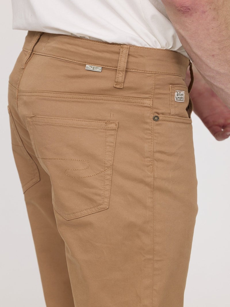 Lee Cooper - Pantalon LC126 Camel - L34 Beige - Kiabi