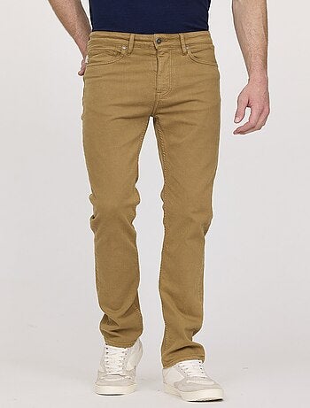 Lee Cooper - Pantalon LC126 Marron caramel