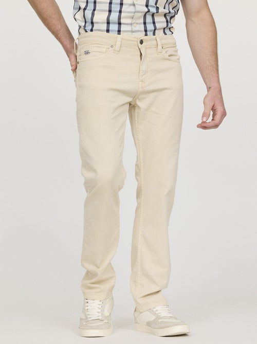 Lee Cooper - Pantalon LC126 Noisette - L34 - Kiabi
