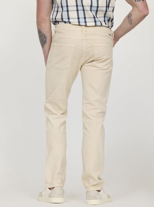 Lee Cooper - Pantalon LC126 Noisette - L34 - Kiabi