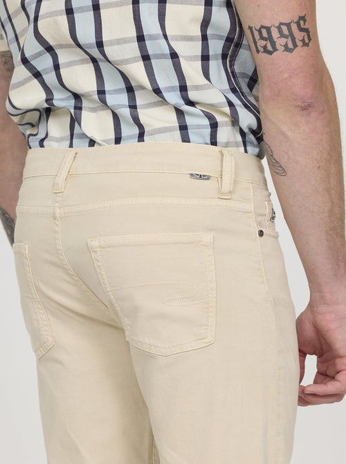 Lee Cooper - Pantalon LC126 Noisette - L34 - Kiabi
