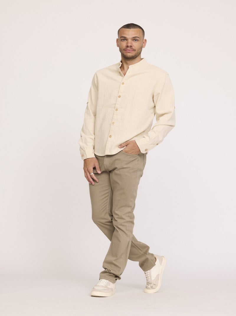 Lee Cooper - Pantalon LC126 Olive foncée Vert - Kiabi