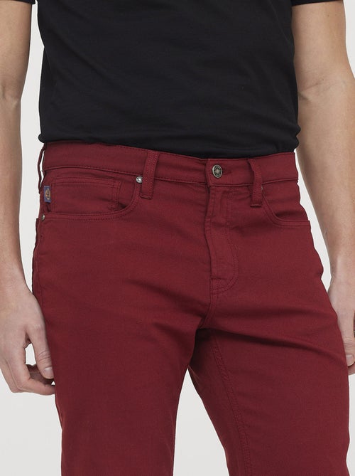 Lee Cooper - Pantalon LC126 Red Wine - L34 - Kiabi