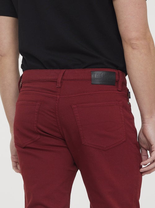 Lee Cooper - Pantalon LC126 Red Wine - L34 - Kiabi