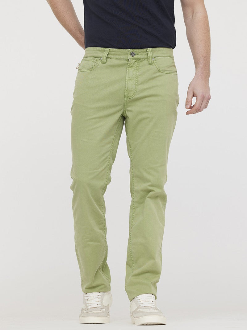 Lee Cooper - Pantalon LC126 Sepia Vert - Kiabi