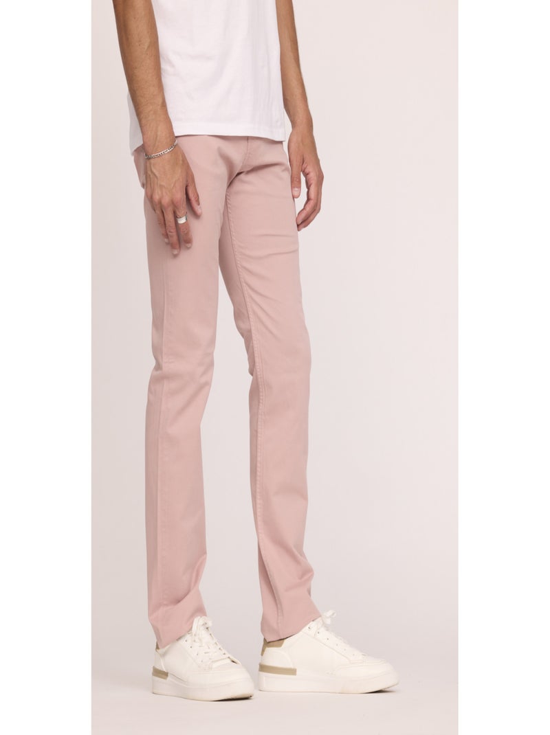 Lee Cooper - Pantalon LC126 Vieux rose - L34 Rose - Kiabi