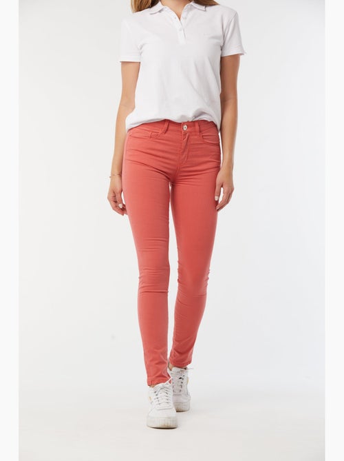 Lee Cooper - Pantalon LC135 Acide orange - Kiabi