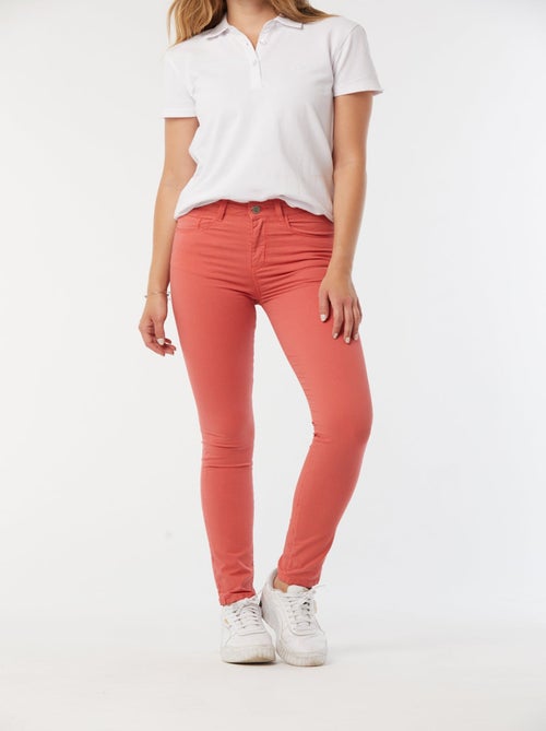 Lee Cooper - Pantalon LC135 Acide orange - Kiabi