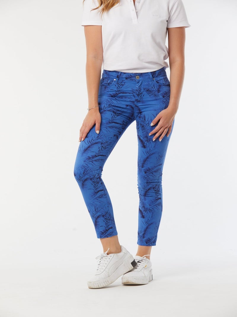 Lee Cooper - Pantalon LC135 Cyan - L32 Bleu - Kiabi