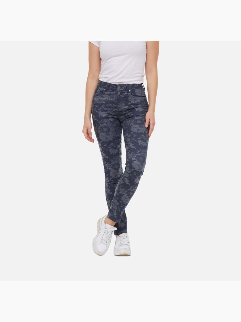 Lee Cooper - Pantalon LC135 Marine L30 Bleu - Kiabi
