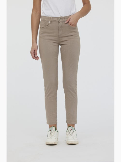 Lee Cooper - Pantalon LC135 Taupe - Kiabi