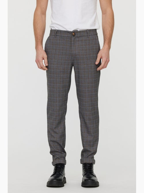 Lee Cooper - Pantalon Niels Gris Metal - Kiabi