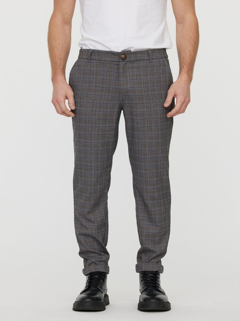Lee Cooper - Pantalon Niels Gris Metal Gris - Kiabi