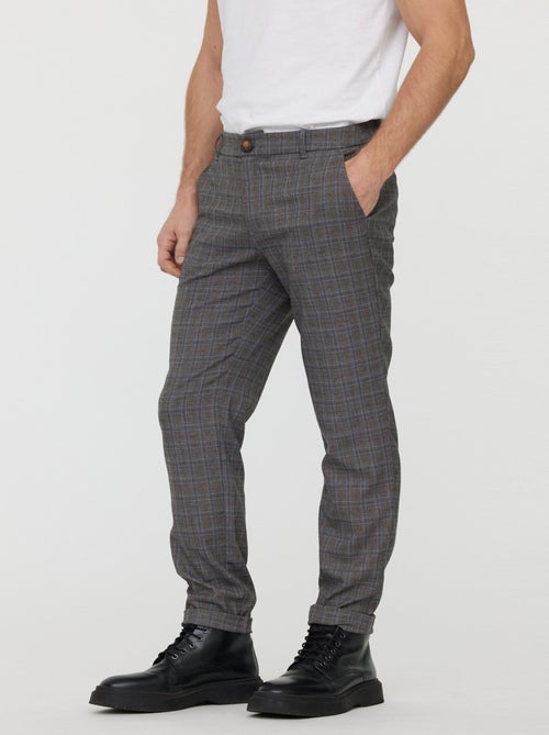 Lee Cooper - Pantalon Niels Gris Metal - Kiabi