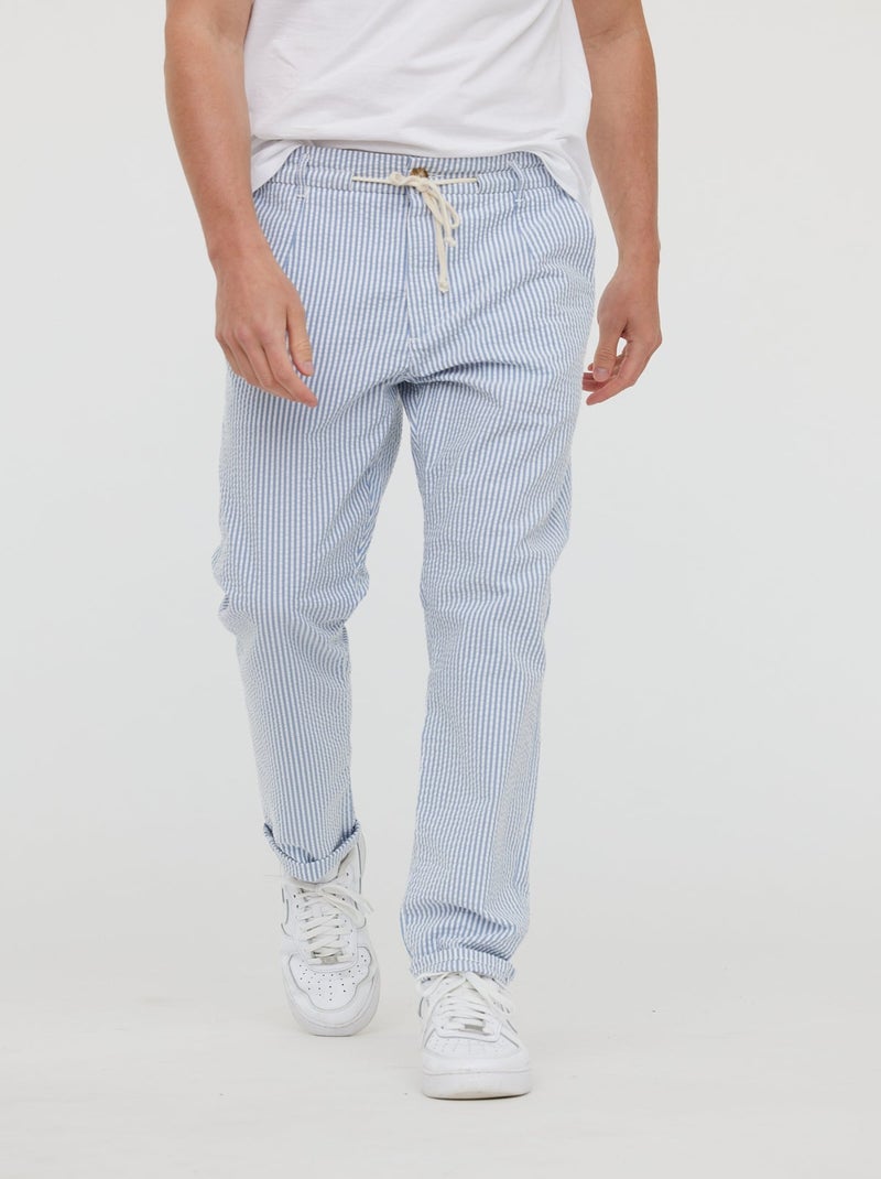 Lee Cooper - Pantalons JARKS Sky blue Bleu - Kiabi