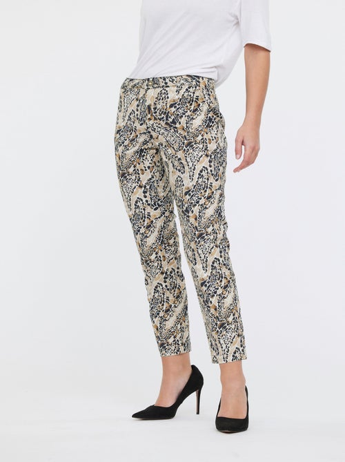 Lee Cooper - Pantalons JEMILA CR Cream - Kiabi