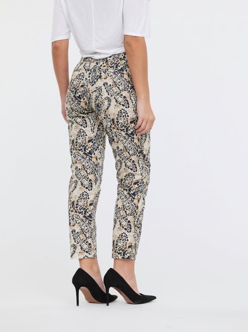 Lee Cooper - Pantalons JEMILA CR Cream - Kiabi