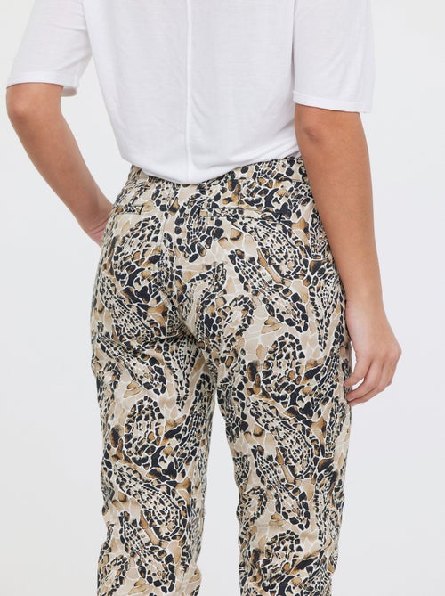 Lee Cooper - Pantalons JEMILA CR Cream - Kiabi