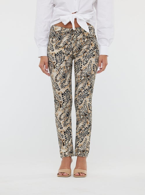 Lee Cooper - Pantalons LC135 Cream - Kiabi