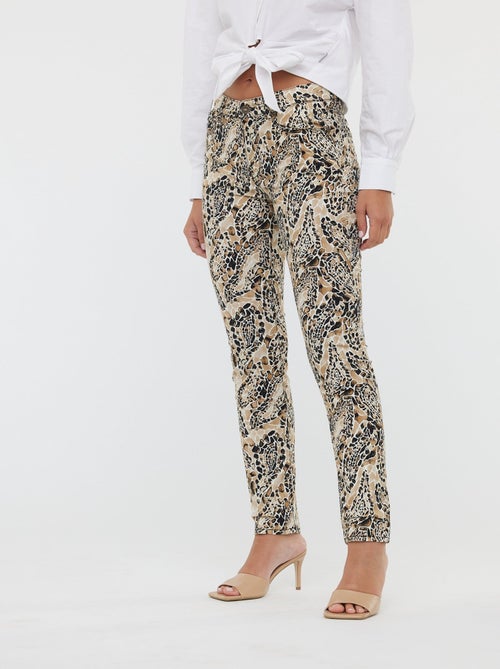 Lee Cooper - Pantalons LC135 Cream - Kiabi