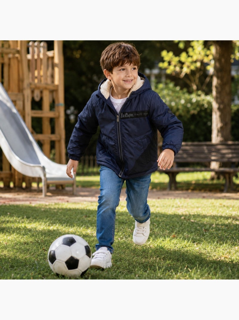 Lee cooper - parka enfant Bleu marine - Kiabi