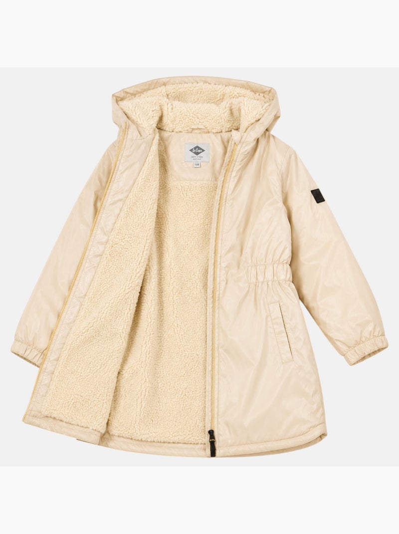 Lee cooper - parka fille Ecru - Kiabi