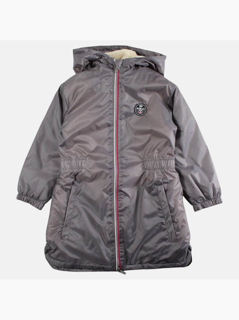 Lee Cooper - Parka fille imprimée Gris - Kiabi