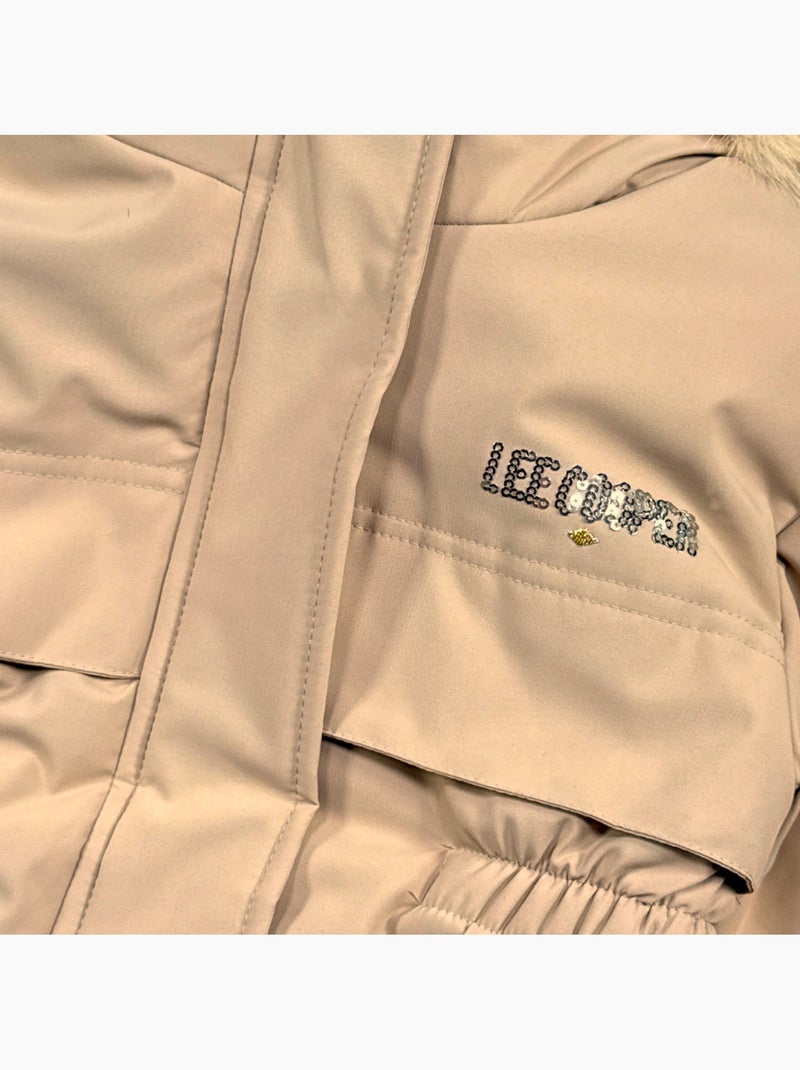 Lee Cooper - Parka fille imprimée Rose clair - Kiabi